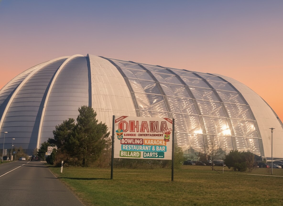 Tropical Island koepel met OHANA Lounge